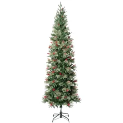 Sale National Tree Company 7.5 ft. Virginia Pine Mixed Feel Real Slim Tree