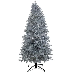 Sale National Tree Company 10 ft.Pre-Lit Christmas Matt Silver Tree