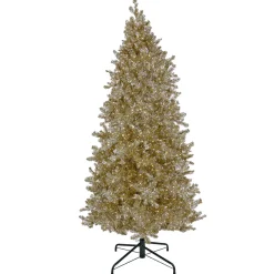 Sale National Tree Company 10 ft.Pre-Lit Christmas Platinum Tree