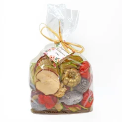 Best National Tree Company 6 in. 250 Gram Mixed Potpourri- Sliced Apples and White Washed Cones