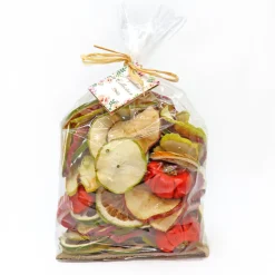 Hot National Tree Company 6 in. 250 Gram Mixed Potpourri- Red and Green Apples, Sliced Limes, and Chiles