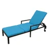 Sale National Tree Company 79 in. All Weather PE Wicker Chaise Lounge