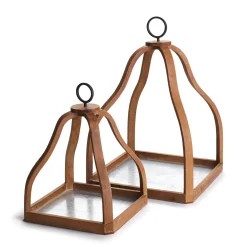 Hot National Tree Company 21 in. and 15 in. Ashlyn Nested Cages Décor