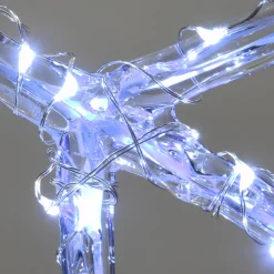 Sale National Tree Company 24 in. and 20 in. Ice Crystal Snowflakes with LED Lights