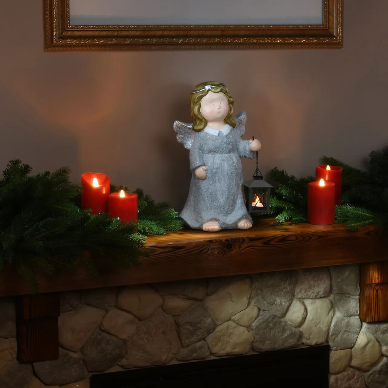 Hot National Tree Company 16 in. Angel Decor Piece
