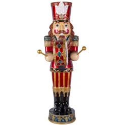 Hot National Tree Company 58 in. Animated Nutcracker with Multicolor Lights and Music