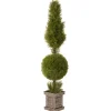 Outlet National Tree Company 60 in. Artificial Juniper Ball and Cone Topiary