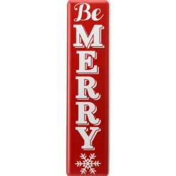 Hot National Tree Company 31 in. Be Merry Holiday Wall Sign
