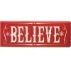 Discount National Tree Company 31 in. Believe Horizontal Holiday Wall Sign