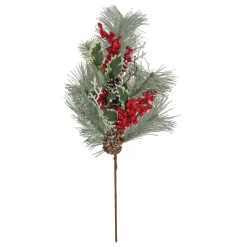 Outlet National Tree Company 28 in. Berry Pine Plastic Spray
