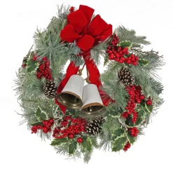 National Tree Company 26 in. Berry Pine Plastic Wreath