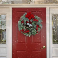 National Tree Company 26 in. Berry Pine Plastic Wreath