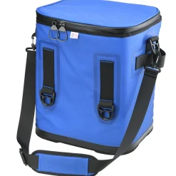 Sale National Tree Company 15 in. Blue Soft Cooler Tote with Black Trim