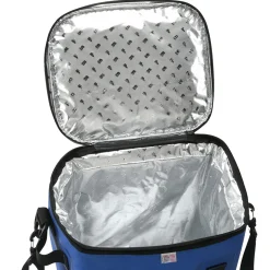 Sale National Tree Company 15 in. Blue Soft Cooler Tote with Black Trim