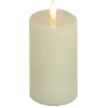 Online National Tree Company 5 in. by 11 in. HGTV Home Collection Flameless Georgetown Pillar Candle, Ivory