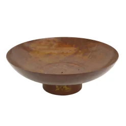 Sale National Tree Company 32 in. Cast Iron Rust Finish Outdoor Fire Pit Bowl