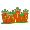 Best National Tree Company 14 in. Easter Carrot Sign Table Decoration