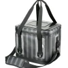 Hot National Tree Company 11 in. Easy Tote Soft Cooler Gray Striped