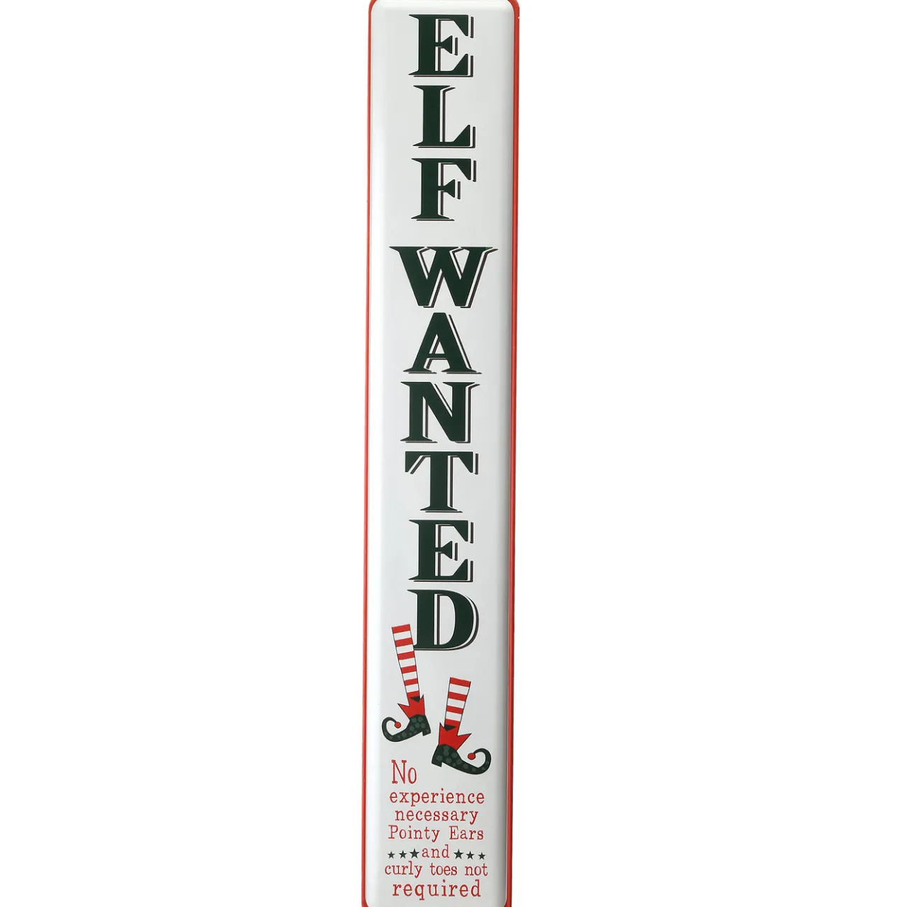 New National Tree Company 47 in. Elf Wanted Wall Sign