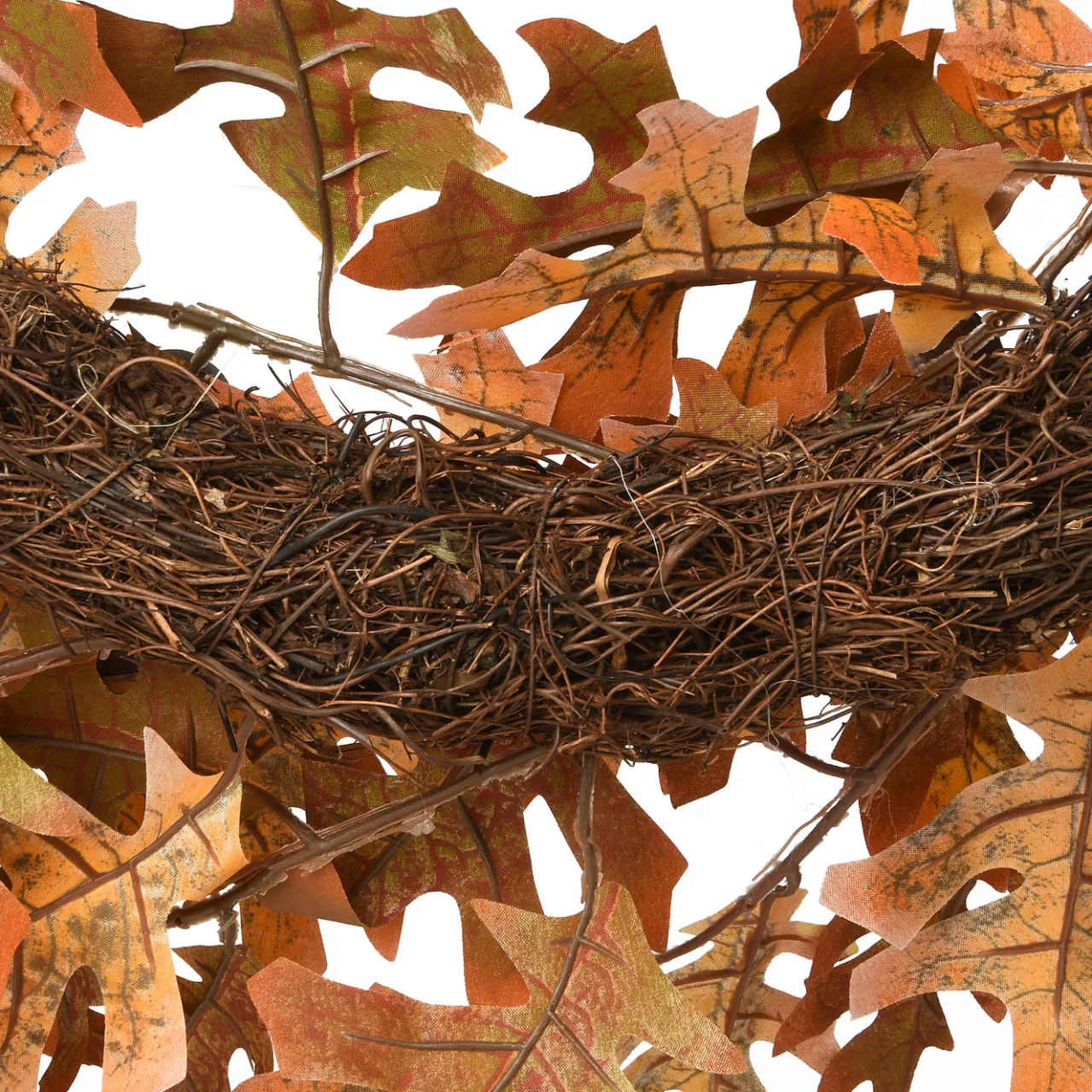Discount National Tree Company 24 in. Fall Wreath with Acorns, Oak Leaves