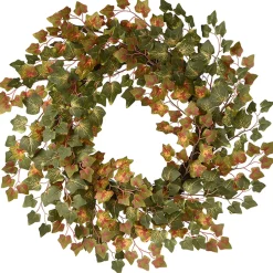 Sale National Tree Company 24 in. Fall Wreath with Ivy