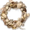 Hot National Tree Company 20 in. Fall Wreath with Pumpkins, Gourds, Pinecones, Berry Clusters, Ball Ornaments, Oak Leaves