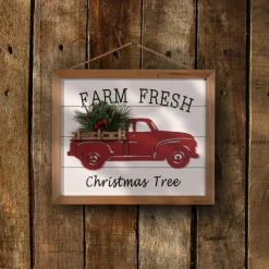 Clearance National Tree Company 12.5 in. Farm Fresh Wall Art