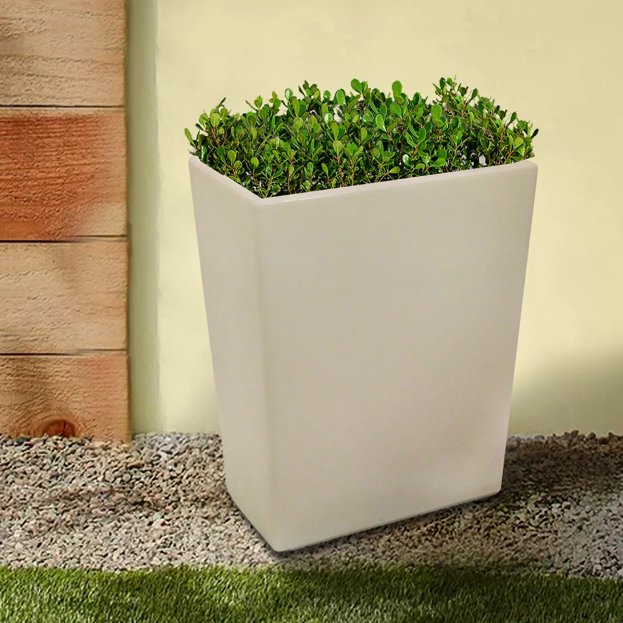 Discount National Tree Company 27 in. Flower Planter with Color Changing LED Lights