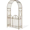 Best National Tree Company 93 in. Garden Accents Gated Archway