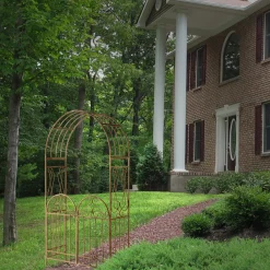 Best National Tree Company 93 in. Garden Accents Gated Archway