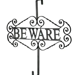 Discount National Tree Company 16 in. Halloween Beware Wreath Hanger