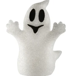 Clearance National Tree Company 9 in. Halloween Changes Color White Ghost Decoration with LED Lights