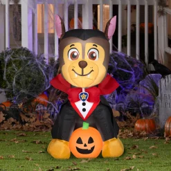 Outlet National Tree Company 38 in. Halloween Chase from Paw Patrol Inflatable Decoration