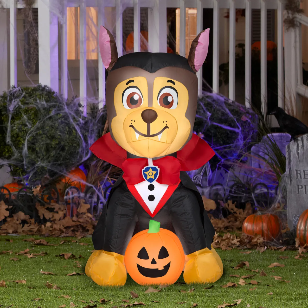 Outlet National Tree Company 38 in. Halloween Chase from Paw Patrol Inflatable Decoration