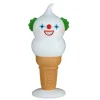 Best National Tree Company 14 in. Halloween Creepy Clown I-Scream Cone Tabletop Decoration