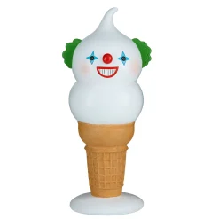 Best National Tree Company 14 in. Halloween Creepy Clown I-Scream Cone Tabletop Decoration