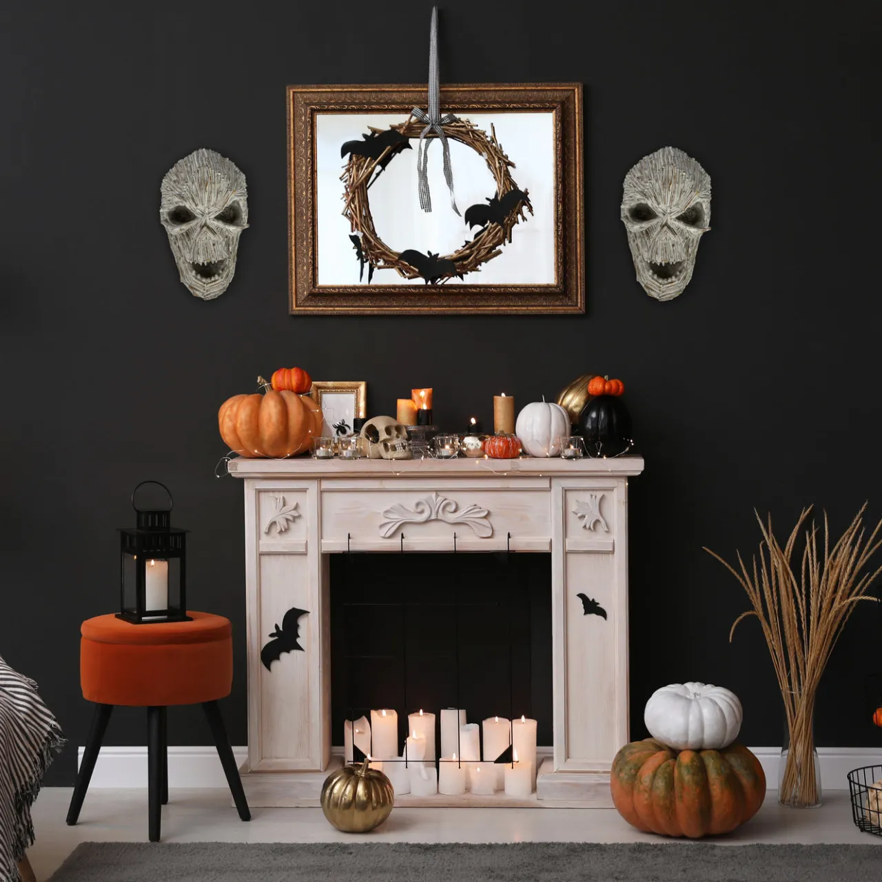Outlet National Tree Company 15 in. Halloween Driftwood Ghost Tabletop Decoration
