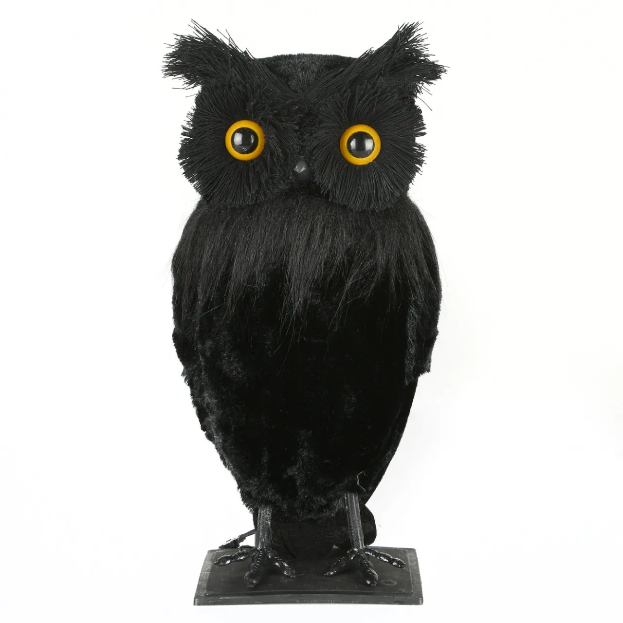 Best National Tree Company 11 in. Halloween Lifelike Owl Tabletop Decoration