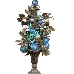 Discount National Tree Company 23 in. Halloween Ornament Tree in Urn Base