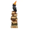 Online National Tree Company 32 in. Halloween Owl on Stacked Books Tabletop Decoration
