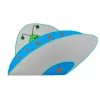 Online National Tree Company 35 in. Halloween Pre-Lit Alien Spaceship Outdoor Lawn Decoration with LED Lights