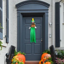 New National Tree Company 39 in. Halloween Pre-Lit Animated Scary Hanging Clown