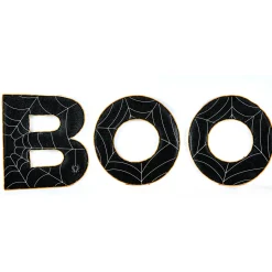 National Tree Company 47 in. Halloween Pre-Lit BOO Outdoor Lawn Decoration with LED Lights
