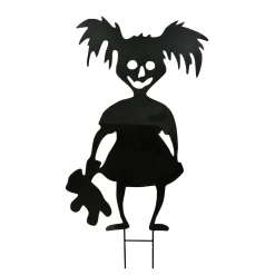 Hot National Tree Company 38 in. Halloween Scary Girl Garden Stakes Outdoor Lawn Decoration