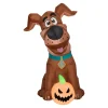 Clearance National Tree Company 42 in. Halloween Scooby Doo Inflatable Decoration