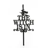Sale National Tree Company 18 in. Halloween The Witch Is In Metal Wreath Hanger