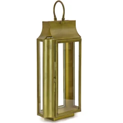 Best National Tree Company 25 in. HGTV Home Collection Antique Bronze Lantern, Large