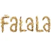 Discount National Tree Company 7 in. HGTV Home Collection Fa La La Wall Decoration