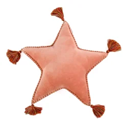 Hot National Tree Company 16 in. HGTV Home Collection Star Shape Pillow, Blush