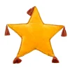 New National Tree Company 16 in. HGTV Home Collection Star Shape Pillow, Yellow